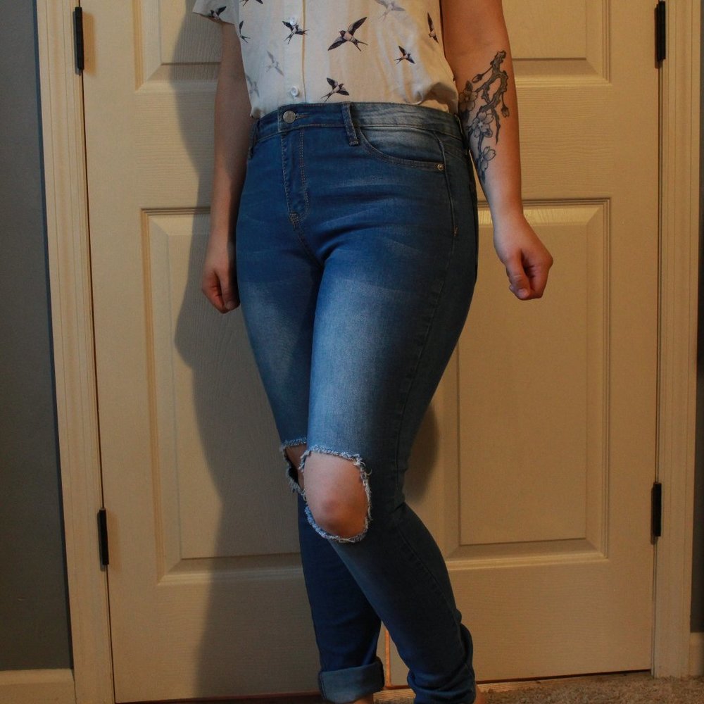 NWT Blank Paige Skinny Jeans, size M
